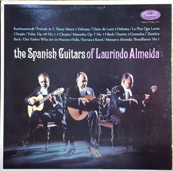 Laurindo Almeida - The Spanish Guitars Of Laurindo Almeida - Capitol Records - P8521 - LP, Album, Mono 1931204180