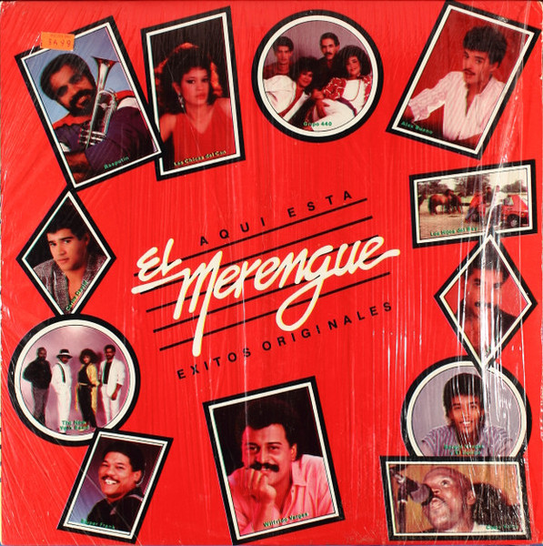 Various - Aquí Esta El Merengue Con Los Lideres (LP, Comp)