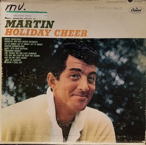 Dean Martin - Holiday Cheer - Capitol Records - TT2343 - LP, Album, Mono, RE 1886087488