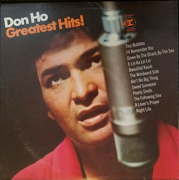 Don Ho And The Aliis - Don Ho's Greatest Hits - Reprise Records, Reprise Records - RS 6357, 6357 - LP, Comp, Club 1906765280