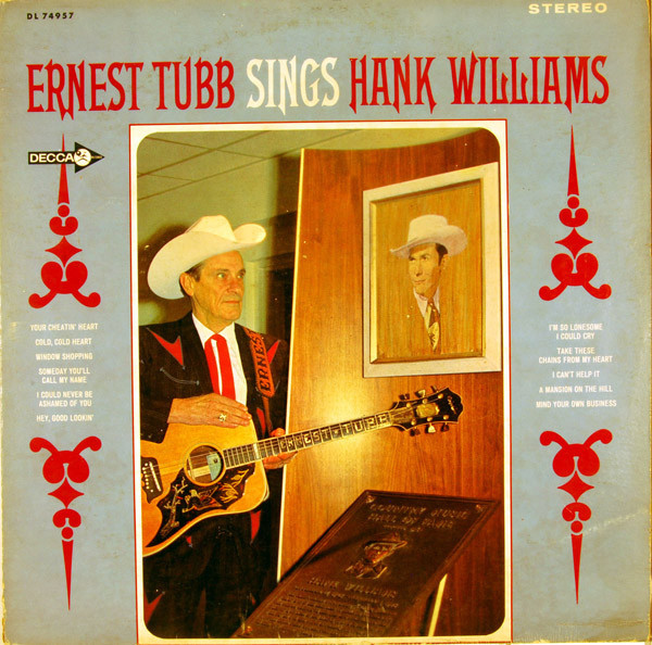 Ernest Tubb - Ernest Tubb Sings Hank Williams (LP, Album)