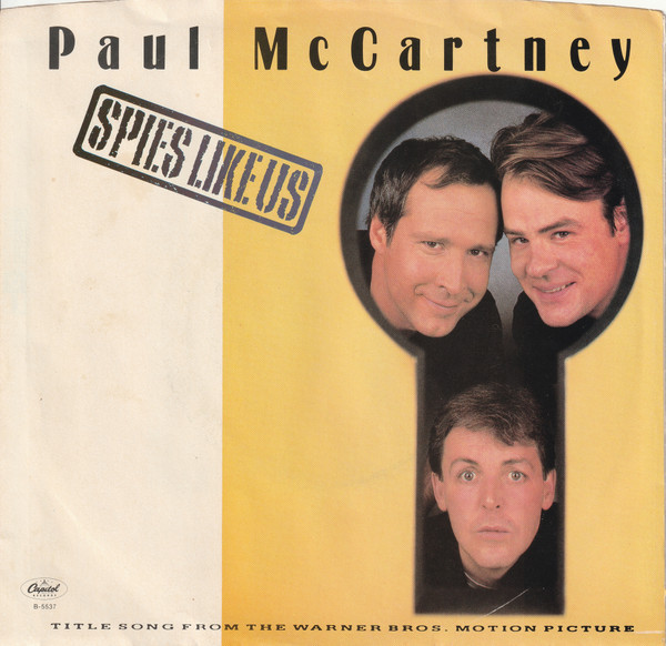 Paul McCartney - Spies Like Us - Capitol Records, MPL (2) - B-5537 - 7", Single, Jac 1931194895