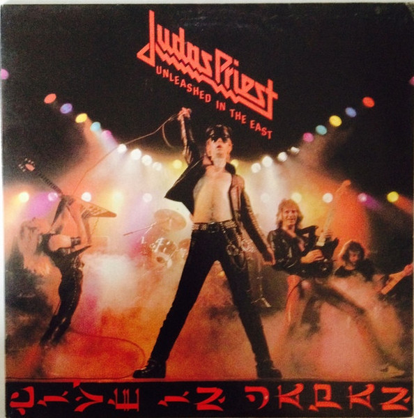 Judas Priest - Unleashed In The East (Live In Japan) (LP, Album, RE, Pit)