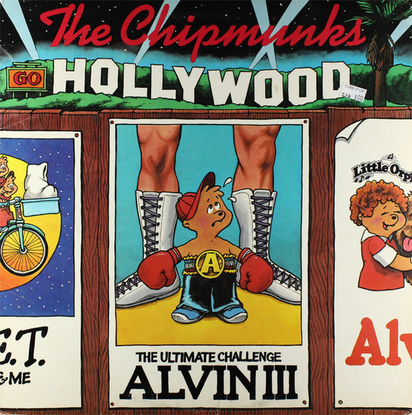 The Chipmunks - The Chipmunks Go Hollywood (LP, Album)