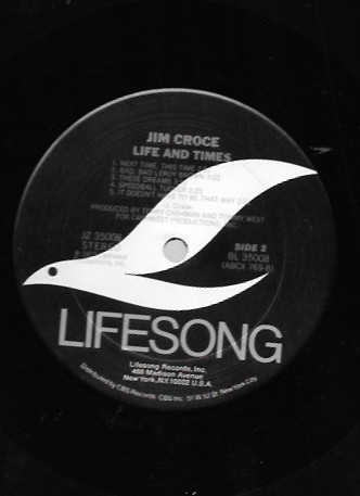 Jim Croce - Life And Times (LP, Album, RE, Gat)