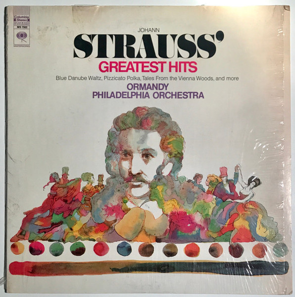 Johann Strauss* - Philadelphia Orchestra*, Eugene Ormandy - Johann Strauss' Greatest Hits (LP, Comp, Bro)