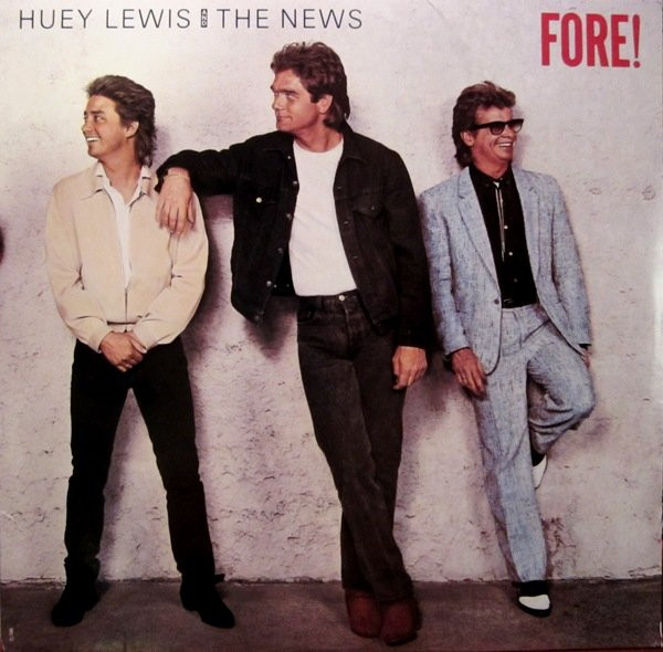 Huey Lewis And The News* - Fore! (LP, Album, Club)