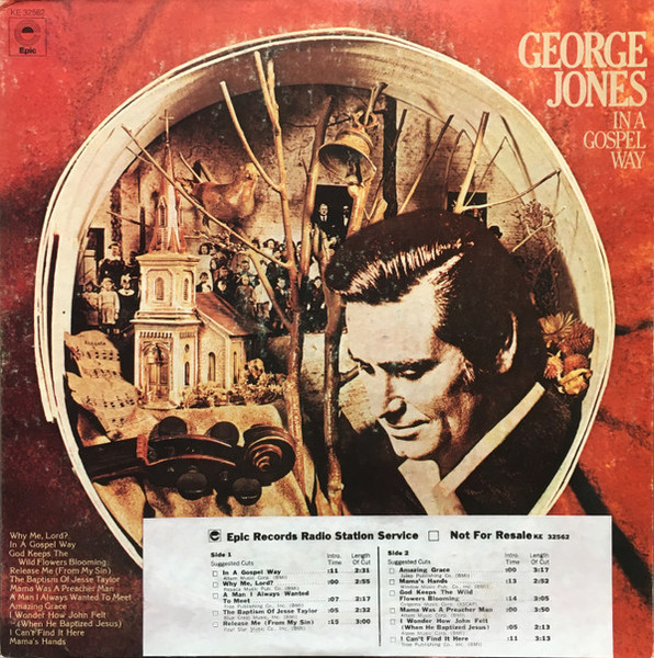 George Jones (2) - In A Gospel Way (LP, Album)