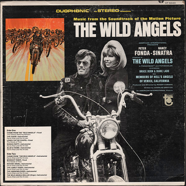 Various - The Wild Angels - Tower - DT 5043 - LP, Album, Scr 1940035952