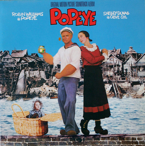 Various - Popeye - Original Motion Picture Soundtrack Album (LP, Album, Promo)