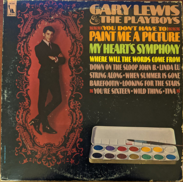 Gary Lewis & The Playboys - (You Don't Have To) Paint Me A Picture (LP, Album, Mono)