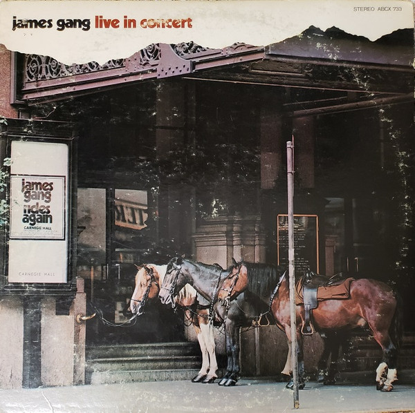 James Gang - Live In Concert (LP, Album)