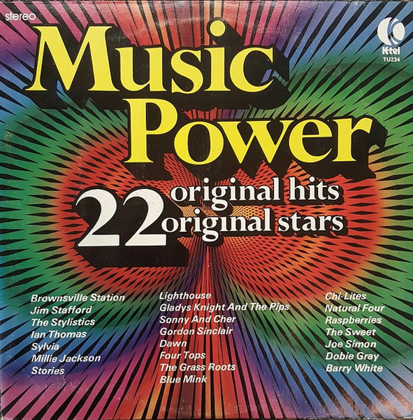 Various - Music Power - K-tel, K-tel - TU 234, TU234 - LP, Album, Comp, Ltd 1972094837