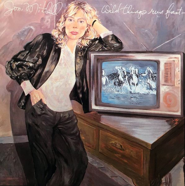 Joni Mitchell - Wild Things Run Fast (LP, Album, Spe)
