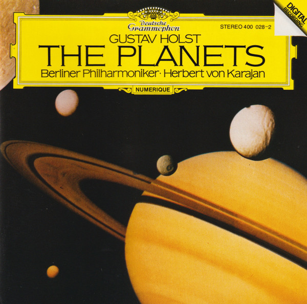 Gustav Holst - Berliner Philharmoniker, Herbert von Karajan - The Planets (CD, Album, RE)