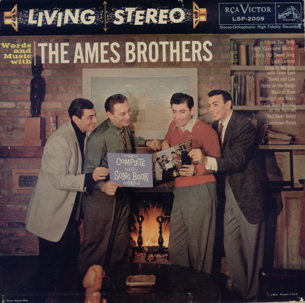 The Ames Brothers - Words And Music With The Ames Brothers - RCA Victor - LSP-2009 - LP, Album 1939231775