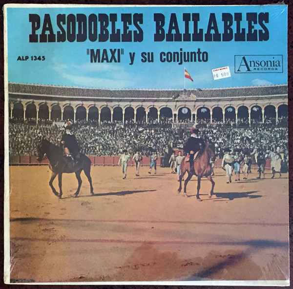 Maxi Y Su Conjunto - Pasodobles Bailables (LP, Album)