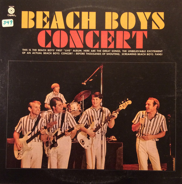 Beach Boys* - Concert (LP, Album, RE, Win)