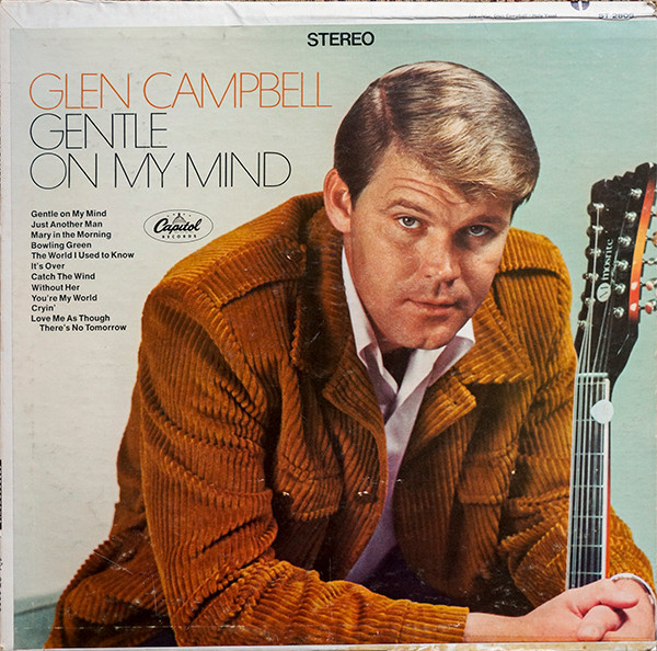 Glen Campbell - Gentle On My Mind (LP, Album, Jac)