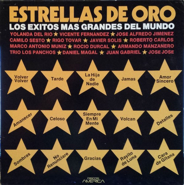 Various - Estrellas De Oro (LP, Comp)