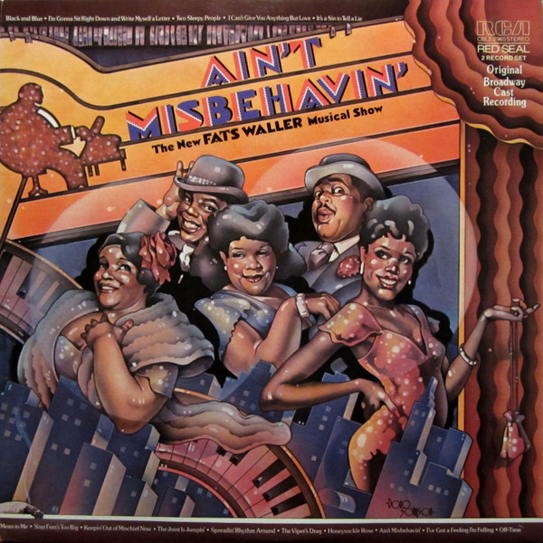 Ain't Misbehavin' Original Broadway Cast* - Ain't Misbehavin': The New Fats Waller Musical Show (2xLP, Album, Gat)