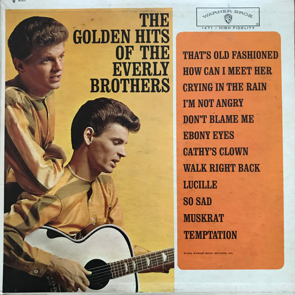 The Everly Brothers* - The Golden Hits Of The Everly Brothers (LP, Comp, Mono, Hol)
