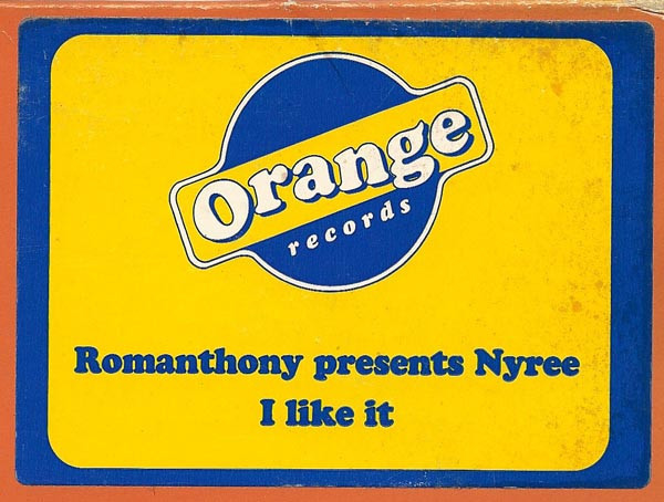 Romanthony Presents Nyree - I Like It (12")