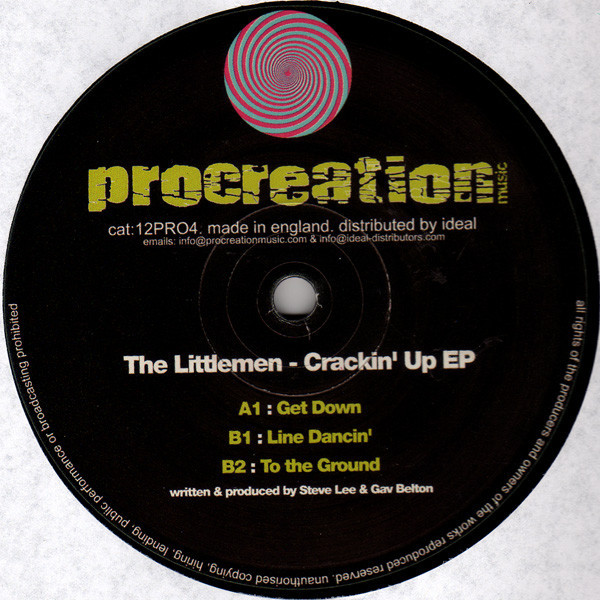 The Littlemen - Crackin' Up EP (12", EP)