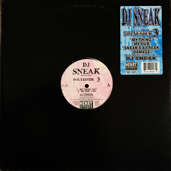 DJ Sneak - Polyester 3 (12")