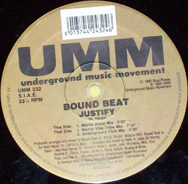 Bound Beat - Justify (12")