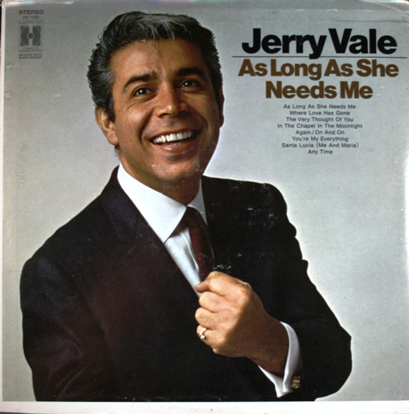 Jerry Vale - As Long As She Needs Me (LP, Album)