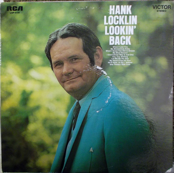 Hank Locklin - Lookin' Back (LP, Album)