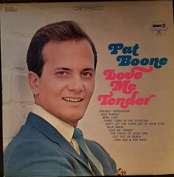 Pat Boone - Love Me Tender (LP, Album)