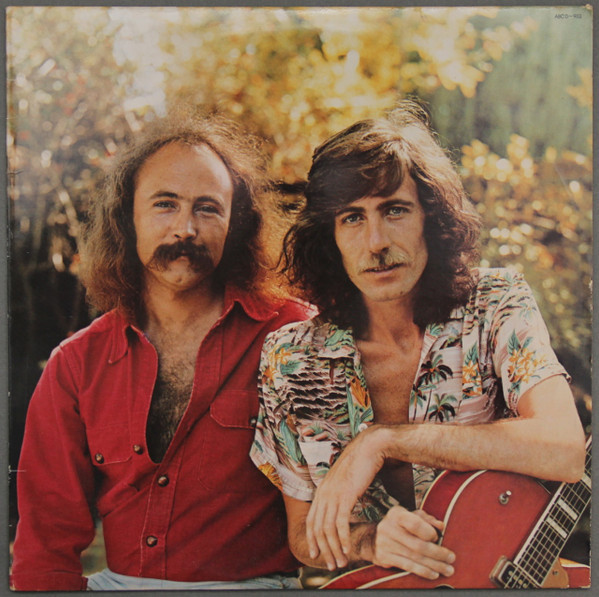 David Crosby / Graham Nash* - Wind On The Water (LP, Album, Pit)