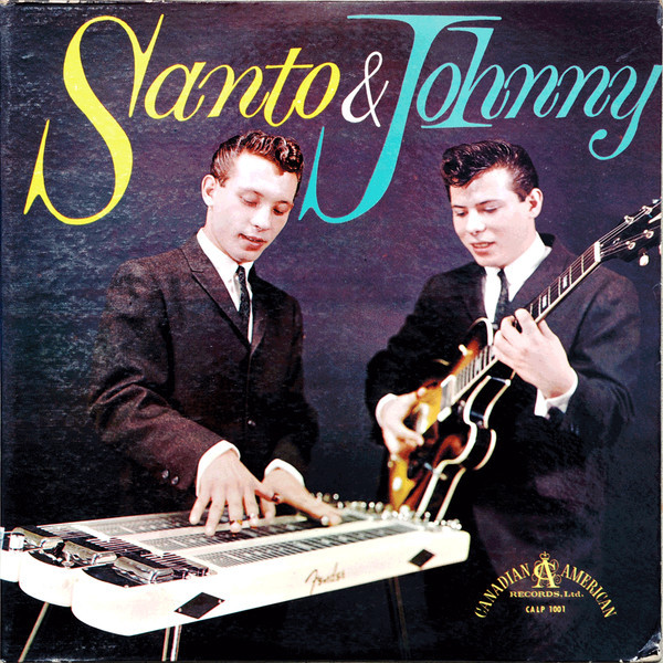 Santo & Johnny - Santo & Johnny (LP, Album, Mono)