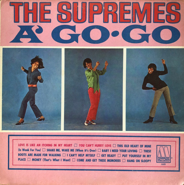 The Supremes - A' Go-Go (LP, Album, Mono, Roc)