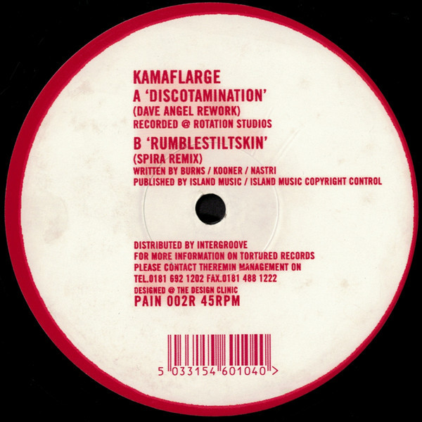 Kamaflarge - Remixes EP (12", EP)