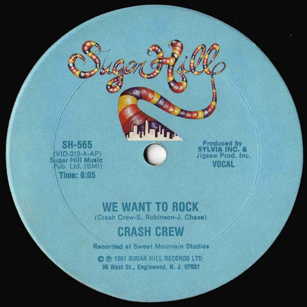 Crash Crew* - We Want To Rock (12")
