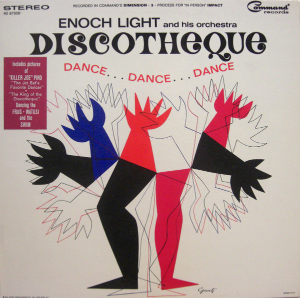 Enoch Light And His Orchestra - Discotheque: Dance Dance Dance (LP, Album)