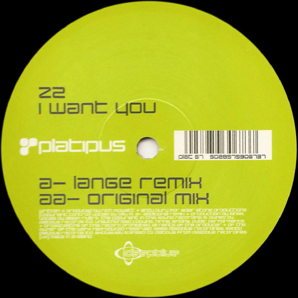 Z2 - I Want You (12")