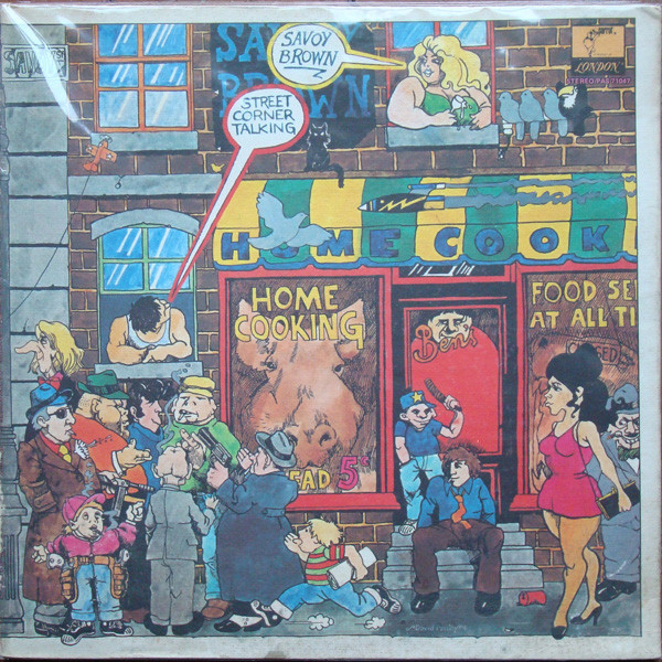 Savoy Brown - Street Corner Talking (LP, Album, BW )