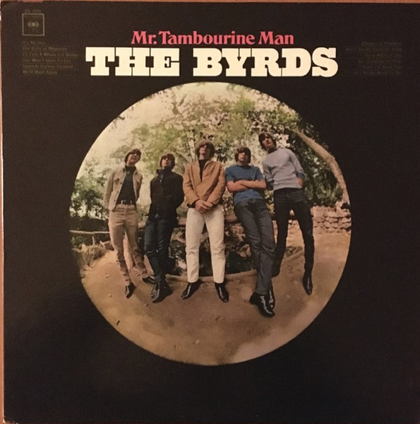 The Byrds - Mr. Tambourine Man (LP, Album, Mono, RP, Pit)