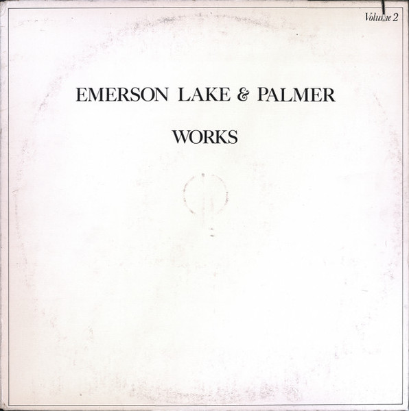 Emerson Lake & Palmer* - Works Volume 2 (LP, Album, MO )