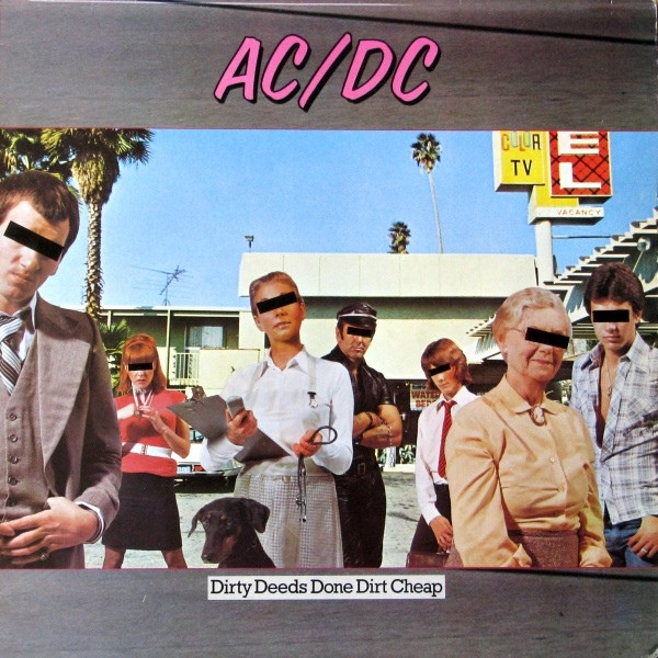 AC/DC - Dirty Deeds Done Dirt Cheap (LP, Album, RE, RCA)