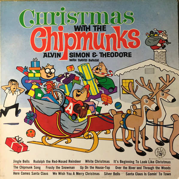 The Chipmunks - Christmas With The Chipmunks (LP, Album)