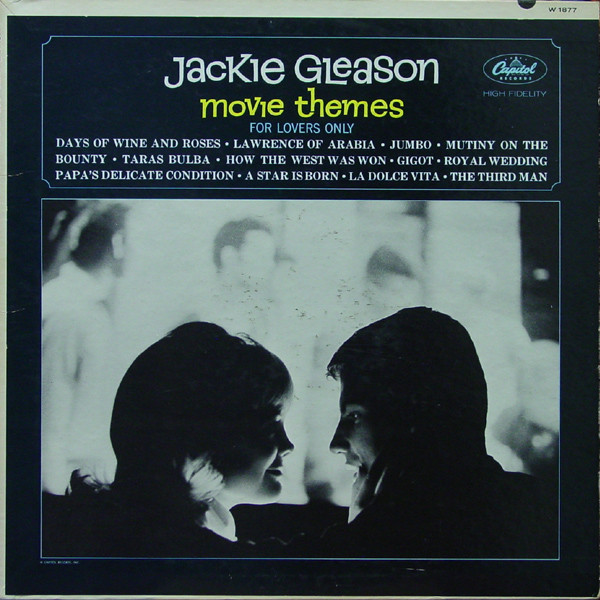 Jackie Gleason - Movie Themes - For Lovers Only (LP, Album, Mono)