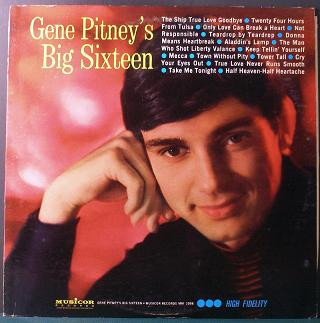 Gene Pitney - Gene Pitney's Big Sixteen (LP, Comp, Mono, Pit)