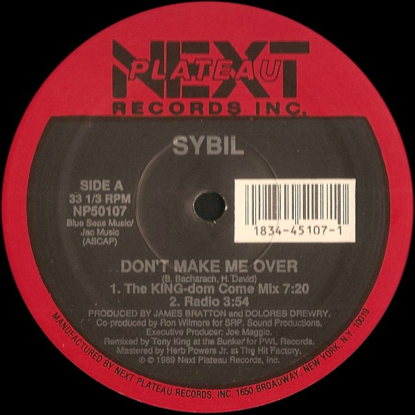 Sybil - Don't Make Me Over / Falling In Love (12", Single)