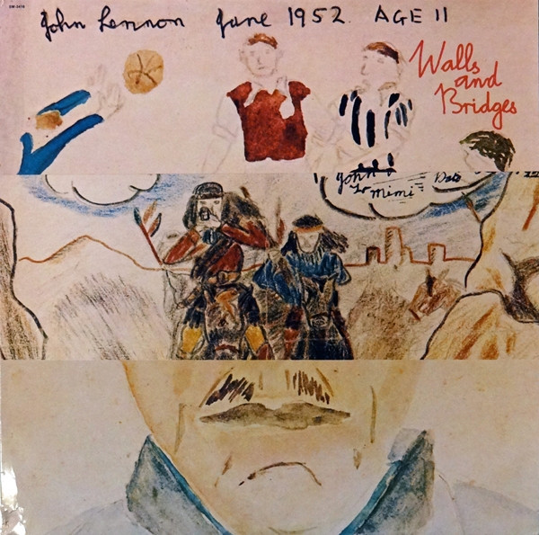 John Lennon - Walls And Bridges (LP, Album, RE)