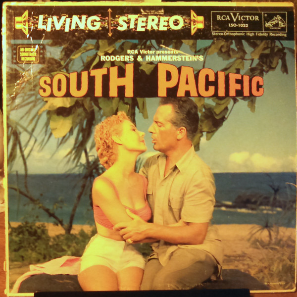 Rodgers & Hammerstein - RCA Victor Presents Rodgers & Hammerstein's South Pacific (An Original Soundtrack Recording) (LP, Album)
